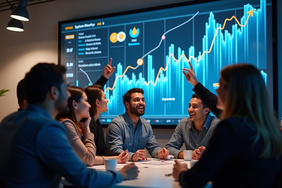 cryptomonnaie croissance